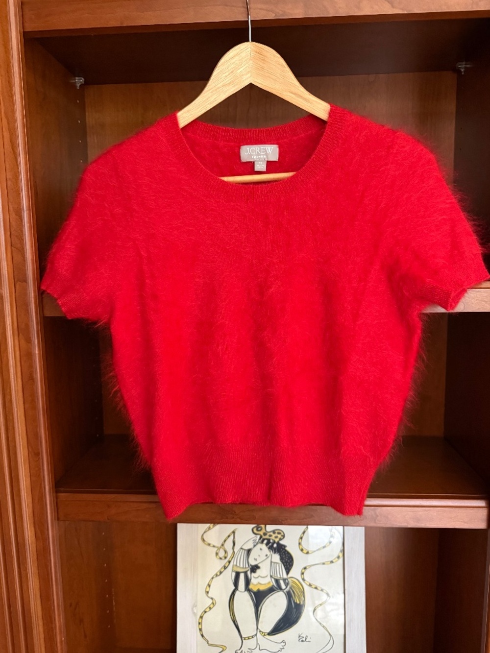 J Crew Cashmere Short Sleeve Top